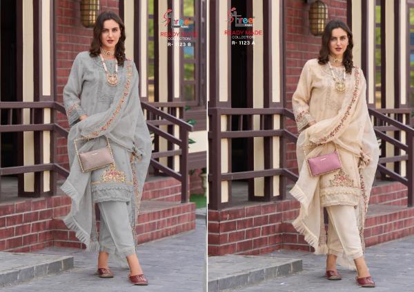 Shree R 1123 Fancy Readymade Pakistani Suit Collection